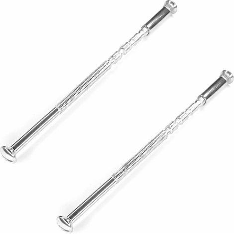 – Lot de 2 vis relieuses antivol M4 sécables 60 à 95mm – Finition nickelée – Assemblage solide pour meubles et portes (1/3)