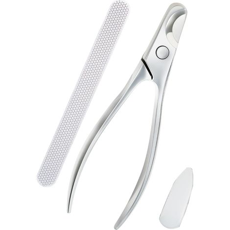 Coupe Griffes Gros Chien et Chat avec Lime à Ongles, Lame Aiguisée, Poignées Antidérapantes, Coupe Ongle Chien, Chat et Lapin, Pince Griffe pour Toilettage Chiens, Accessoire Animaux (1/5)