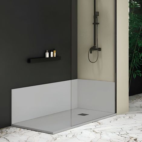 Panel de revestimiento pared NEXO gris  70x70 cm