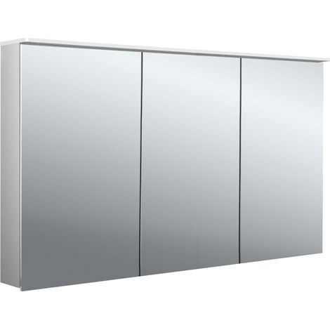 emco flat 2 Armario con espejo iluminado LED de diseño con