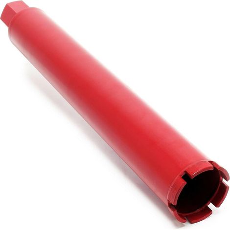 Helloshop26 – Couronne diamant pour carotteuse béton – Forage à sec et humide – Ø 63 mm – Longueur utile 400 mm – Métal fritté (1/4)
