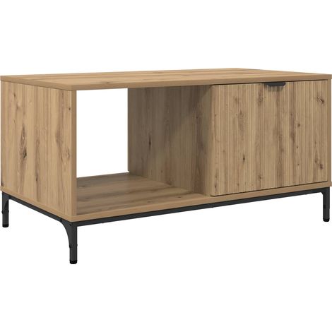 Maison Exclusive - Couchtisch Artisan-Eiche 90 x 49 x 46 cm Holzw (1/5)