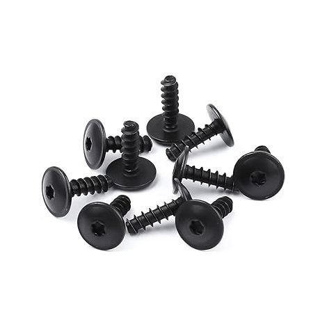 Clips de Fixation pour Voiture Clips Garde Boue Voiture Metal Fixations de Bouclier de Pare-Chocs Vis (1/5)