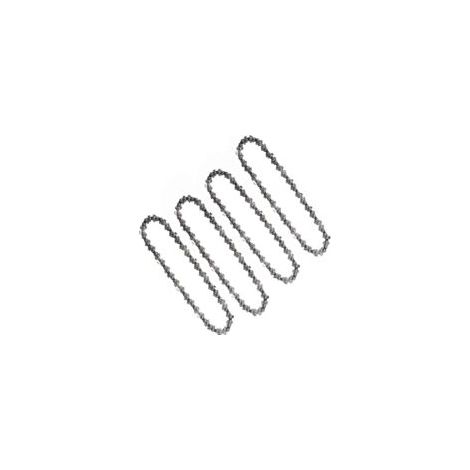 Lot de 4 chaînes de tronçonneuse 6 pouces – 37 maillons d'entraînement – Pour mini tronçonneuses électriques sans fil – Performance optimale (1/5)