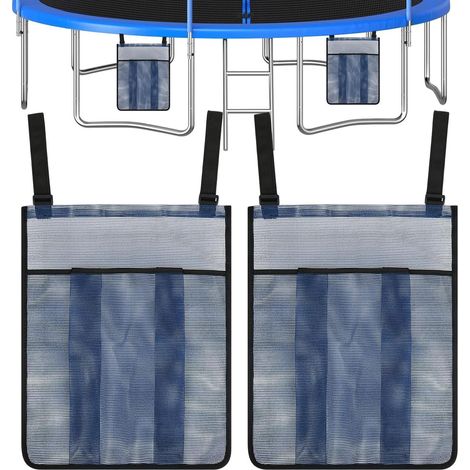 Lot de 2 sacs de rangement pour chaussures de trampoline – Sacs de rangement de grande capacité durables pour accessoires de trampoline  Solution de rangement étanche à suspendre pour chaussures (1/5)
