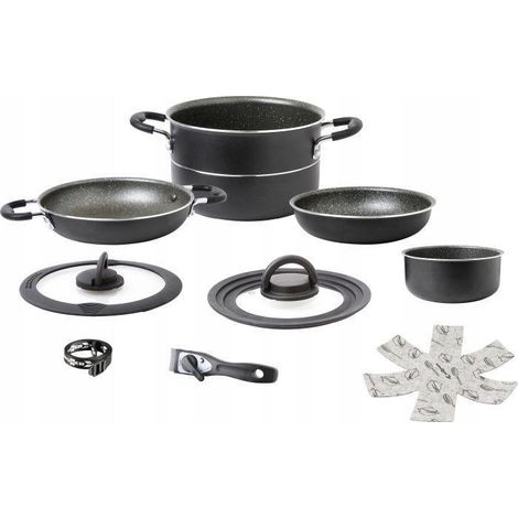 Set cucina camping Brunner Pirate NG grigio antracite (1/3)
