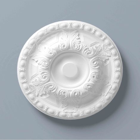 Rosette NMC R18 ARSTYL Noel Marquet Zierelement Zeitloses Klassisches Design weiß Ø 60 cm (1/5)