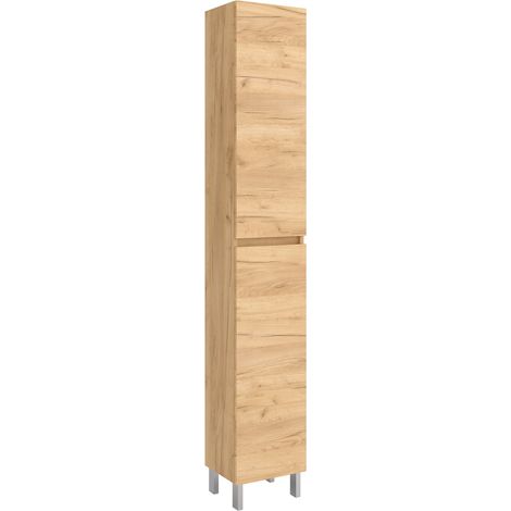 Hochschrank 2 Türen INFINITY EICHE AFRIKA 300 x 1810 x 240 mm