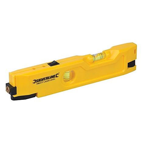 Silverline 598477 Mini Livella a Laser 210 mm (1/4)