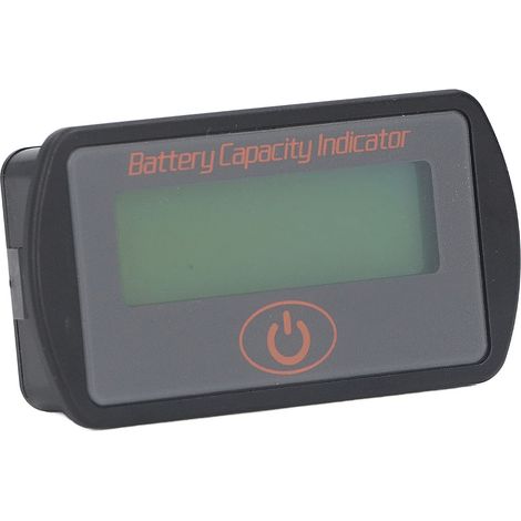 Leichtes, kleines und tragbares Batteriemessgerät mit LCD-Anzeige, Akkukapazitäts- und Spannungsanzeige (8–63 V, 24 V). (1/5)