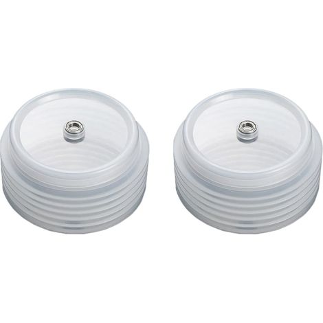 Lot de 2 collecteurs de poussière pour perceuse, bac à cendres, accessoire de scie cloche bimétallique 160 mm avec roulements intégrés