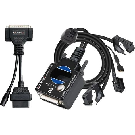 Connecteur ECU, Boîte de dérivation OBDII, Compatibilité des véhicules, Plateforme FEM BDC (1/2)
