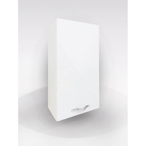 My Brand Germanvox Cucina Componibile, base, pensile, mobile lavello e incasso forno e piano cottura, colapiatti Bianco lucido (PENSILE 1 ANTA 30 CM) (1/4)