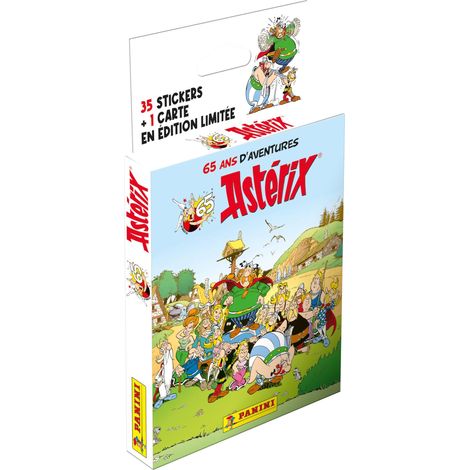 Panini Asterix 65EME Compleanno Blister 7 tasche, 004879KBF7 (1/2)