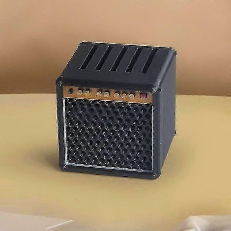 Porte-médiators unique en forme d'ampli guitare rétro - Organisateur et présentoir pour médiators - Cadeau idéal pour les passionnés de musique et les guitaristes. (1/5)