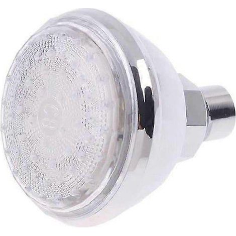 Pommeau de douche LED Rainbow Bather - Pommeau de douche à couleurs changeantes pour une expérience relaxante (1/5)