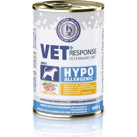 VET RESPONSE Hypoallergenic indyk karma dla psa400g (1/4)