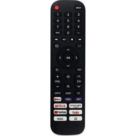 Télécommande TV Compatible avec Hisense EN2C30H, Sans Configuration (1/5)