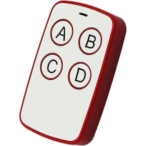 Télécommande de porte. Télécommande. 4 boutons. Appairage facile. Design compact. Pour la commande de portes électriques résidentielles et commerciales. (1/4)