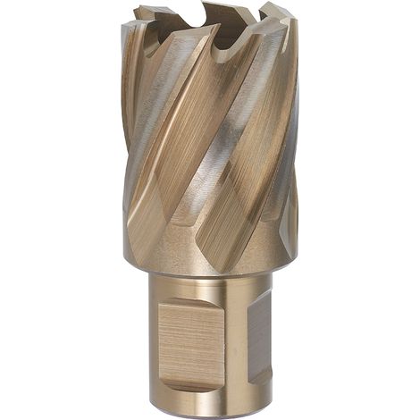 Taladro de nucleo con accesorio Weldon de diametro 55 mm Fervi F002/55