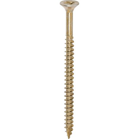TIMCO Classic Multi-Purpose Countersunk Gold Woodscrews - 6.0 x 90
