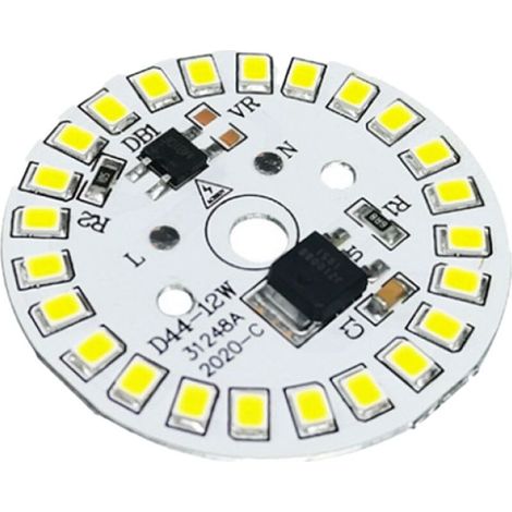 Ampoule LED COB 5 W 100 lumens 3000-3200 K 30 mm 21-24 V CC basse consommation compatible projecteurs remplacement lumière blanche chaude (1/5)