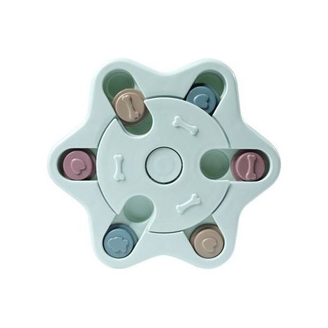 Blau Haustierspielzeug Drehscheiben für Hunde (1/4)