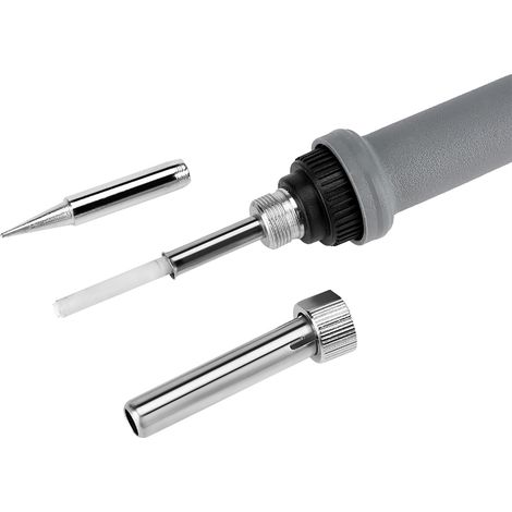 Fer à souder électrique 60 W à température réglable, kit d'outils manuels avec 5 pannes à souder, prise UE 220 V (1/5)