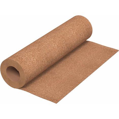 Korkrolle Braun 100 x 500 x 0,5 cm Kork vidaXL