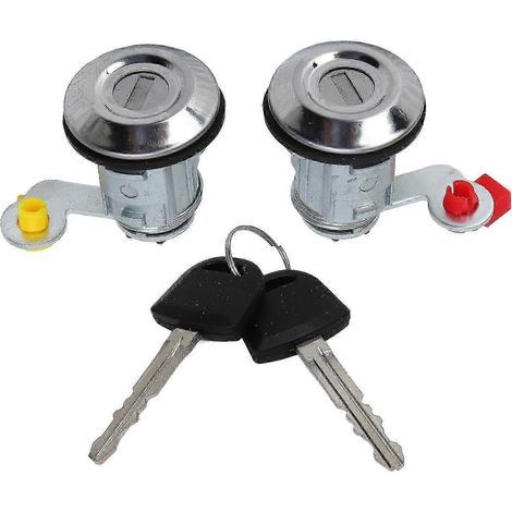 Remplacement du cylindre de serrure de porte gauche et droite pour MITSUBISHI L200 2001-2005 avec 2 clés (1/5)