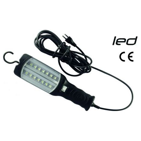 LAMPADA A LED PORTATILE CON INTERRUTTORE PER OFFICINA DA AUTO 14 LED 8W (36221) (1/2)