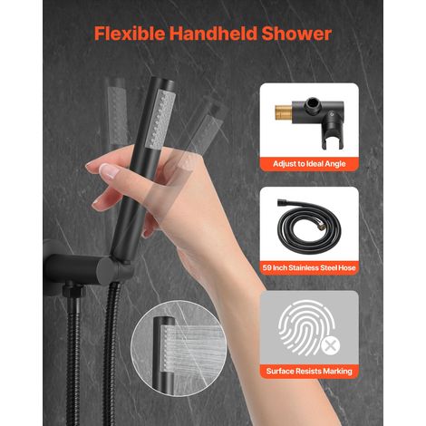 Ensemble de Robinetterie de Douche Encastrable Système de Douche (1/5)