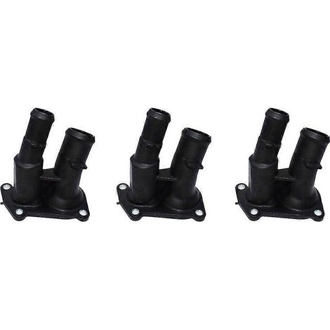 Bride de circuit de refroidissement pour boîtier de thermostat (3 pièces), compatible avec Ford C-Max, Focus, Fusion, Mondeo et Fiesta (2001-2012), référence 1707050, 2S6G-9K478-BC (1/5)