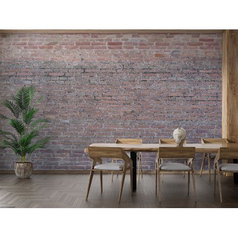 Papier peint effet brique - 150 x 250 cm (1/2)