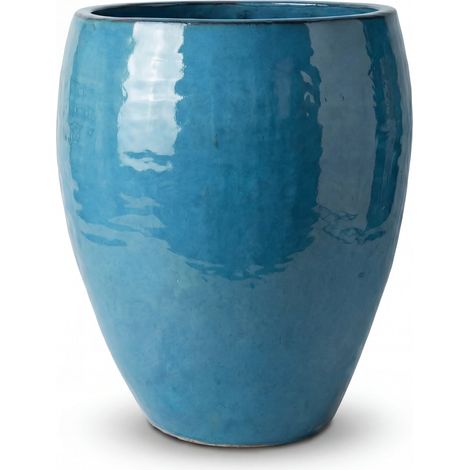 Vaso POSEIDON 36x43cm blu cielo