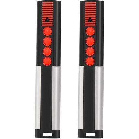 Lot de 2 télécommandes de rechange pour porte de garage d'été 868,8 MHz 4 canaux compatibles avec Sommer 4020 TX03-433-4, 4020V000, 4025V000, 4026V000 (1/5)
