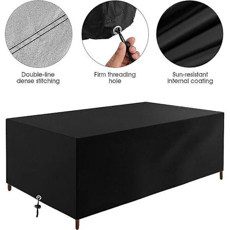 Garden Furniture Covers Waterproof Tarpaulin1 20x120x74cm (1/5)