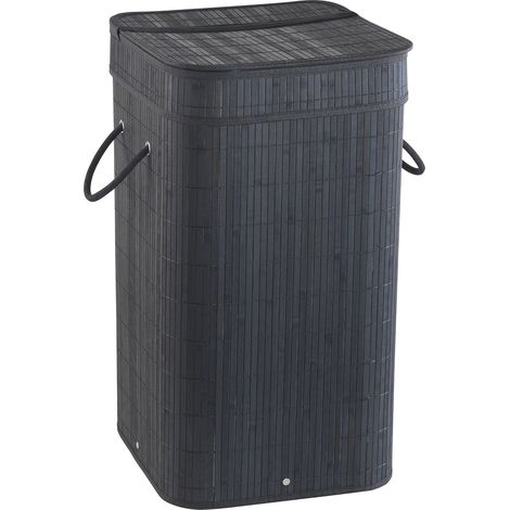 GEDY TA381400300 TATAMI Cesto Ropa 68 L Negro - ref: TA381400300