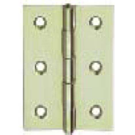 INOX TEC MASIDEF- 2 CERNIERE PIANE INOX60X46MM SPESSORE 1,2MM