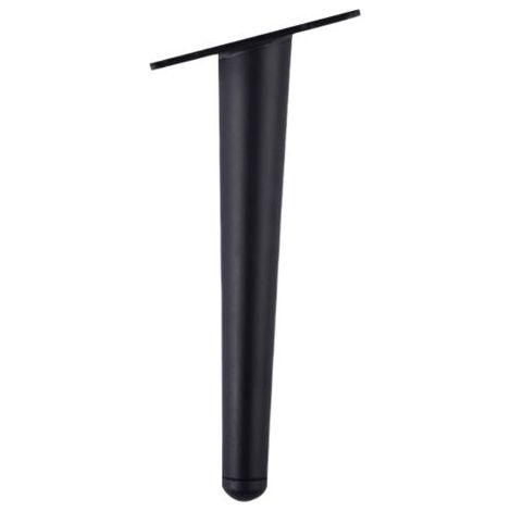 SABIR Lot de 4, canapé, meuble TV, table basse, armoire, pieds de table, noir, 30 cm (1/5)
