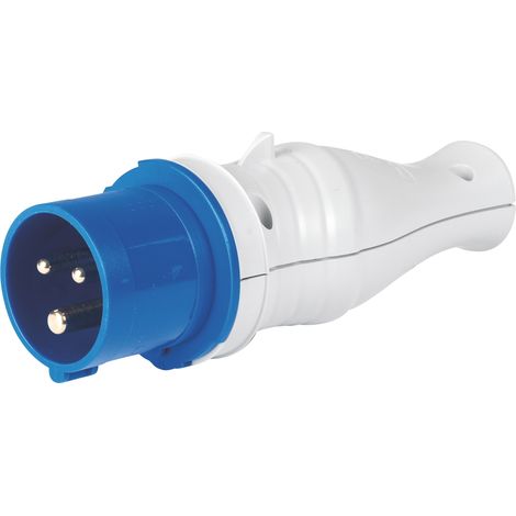 Rosi ADATTATORE INDUSTRIALE 1820 spina schuko pressofusa - IP44 (Senza Terra)