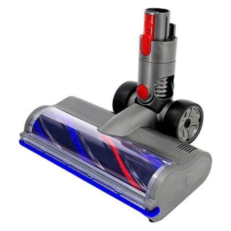 Cepillo turbo para aspiradoras Dyson V7, V8, V10, V11 y V15 con luces LED para suelos duros y alfombras. (1/5)
