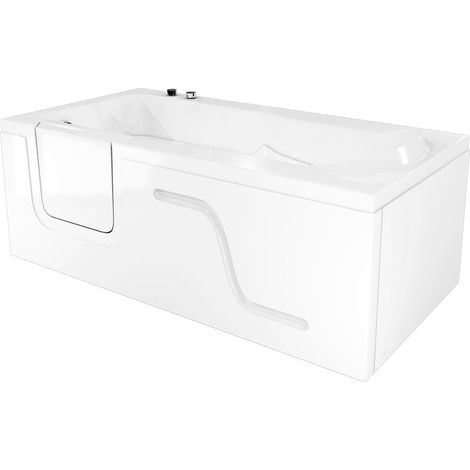 Whirlpool Seniorenwanne mit Tür S17-WP-R 75x150cm