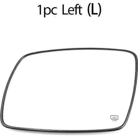 Beheizbares Außenspiegelglas (links & rechts) mit Weitwinkel-Rückspiegel für Dodge Journey JCUV 2009–2019 – 1 Stück links (1/5)