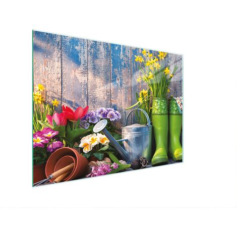 Glasschneidebrett 30x22 Garten (1/5)