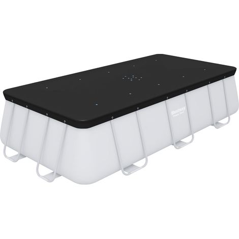 Bestway Flowclear PVC-Abdeckplane 396 x 185 cm Poolplane Poolabdeckung