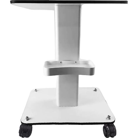 Chariot de salon, design spacieux, construction durable, BLANC-AquaForge (1/5)