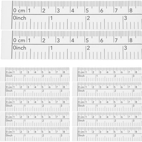 Ruban à Mesurer en Papier 1,5 Mètre Double Face Robuste et Léger pour Usage Domestique et Rénovation, Règle Flexible pour Mesure Précise du Corps (1/5)