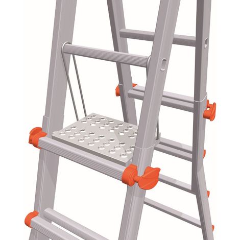 Gierre-D4009-Plataforma de trabajo para escaleras multifunción telescópicas