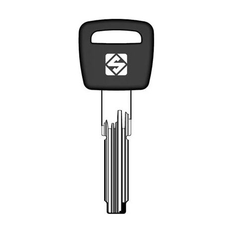 CHIAVE PUNZONATA CISA CS156AP SILCA - OTTONE NICHELATO- 5 pezzi